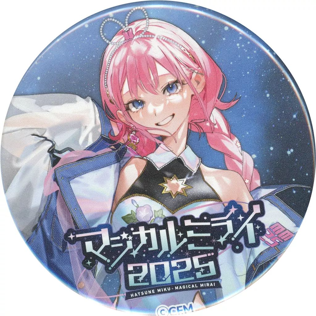 マジカルミライ 2025 缶バッチ 巡音ルカ 中古】バッジ・ピンズ 巡音ルカ 「初音ミク マジカルミライ 2025 缶