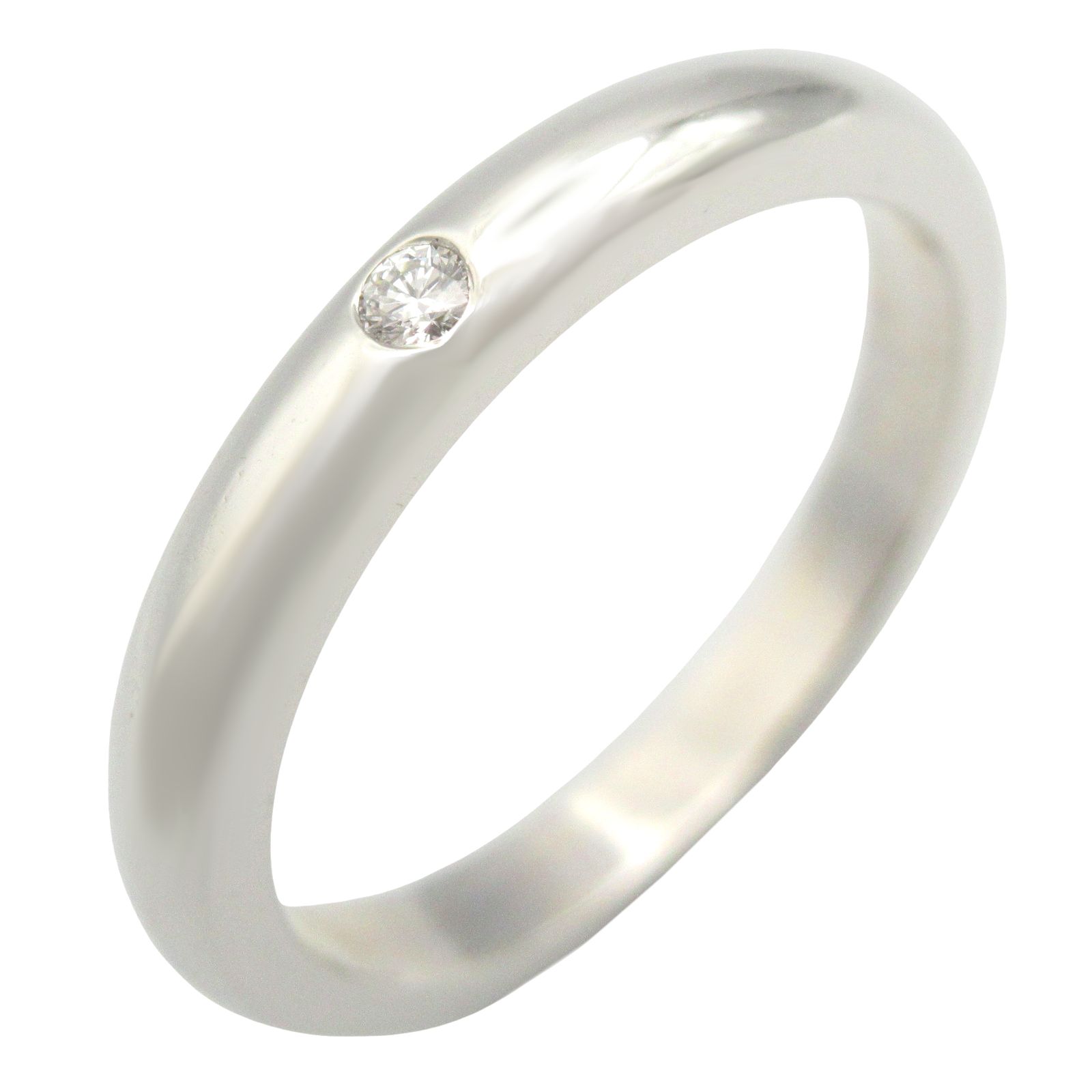 ティファニー TIFFANY＆CO リング 指輪 ダイヤ リング 10 Pt950プラチナ ダイヤモンド ダイヤ リング レディース Used A