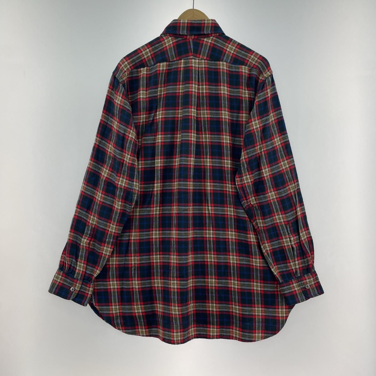 Engineered Garments 長袖シャツ コットンチェックシャツ S レッド