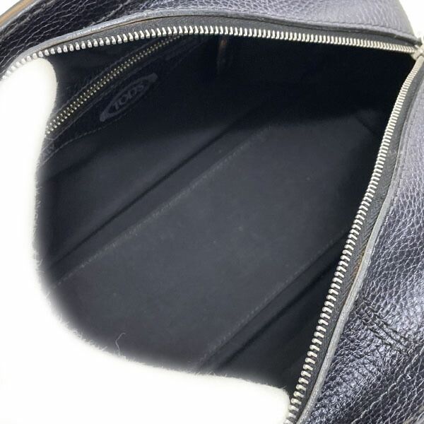 トッズ ハンドバッグ レザー ミニバッグ 革 パープルネイビー系 紫がかった紺 TOD S ミニハンドバッグ トートバッグ 手提げ バッグ バック カバン 鞄 レディース 女性 NEXPOTALLINN_EU