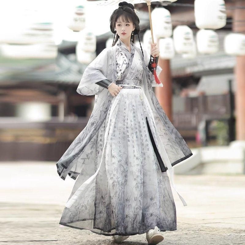 HF-93 豪華刺繍 漢服 かんふく 古風衣装 レトロ風 中華ロリータ