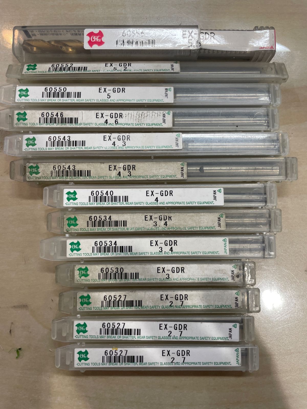 長期 開封品有