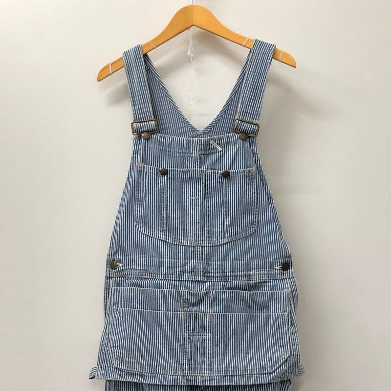 品 SEARS シアーズ DOUBLE KNEE HICKORYSTRIPE OVERALL WPL12559 ダブルニー エプロン付き ヒッコリーストライプ オーバーオール ボトムス パンツ 145-241228-kk-25-tei