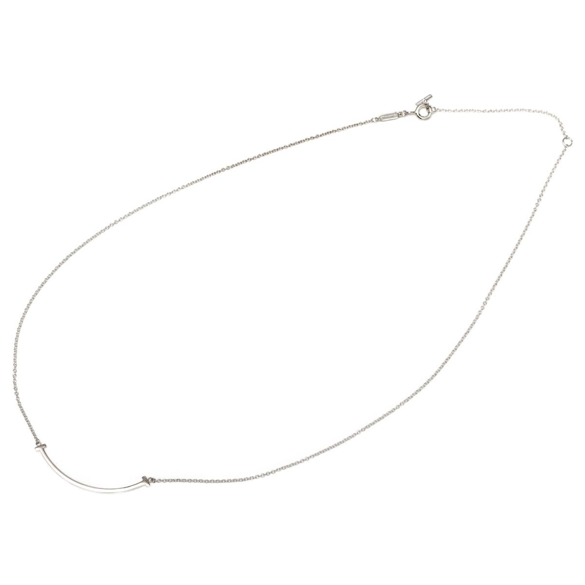 ティファニー/TIFFANY&Co. ティファニーT スマイル ペンダント  