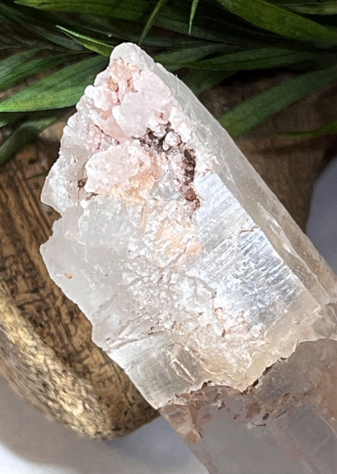 セルフヒールド　ヒマラヤ　マニカラン産　ピンク水晶  原石　クリスタル セルフヒールド ヒマラヤ マニカラン産 ピンク水晶 原石