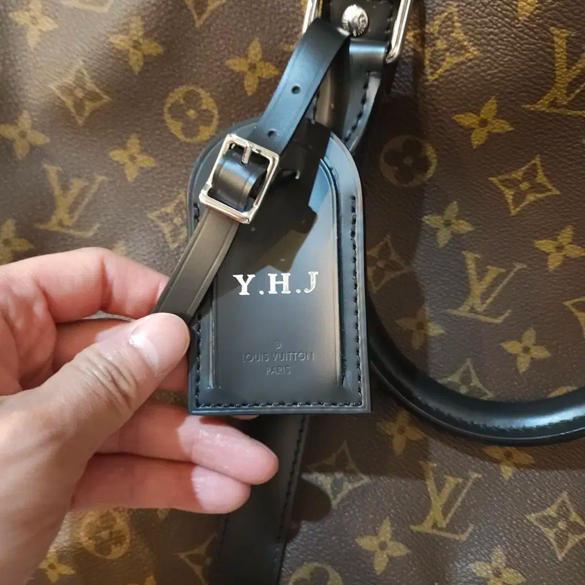 【即発送】ルイヴィトン M56714モノグラムマカサー バンドリエール55 ヴィトン モノグラムマカサー キーポルバンドリエール55 M56714