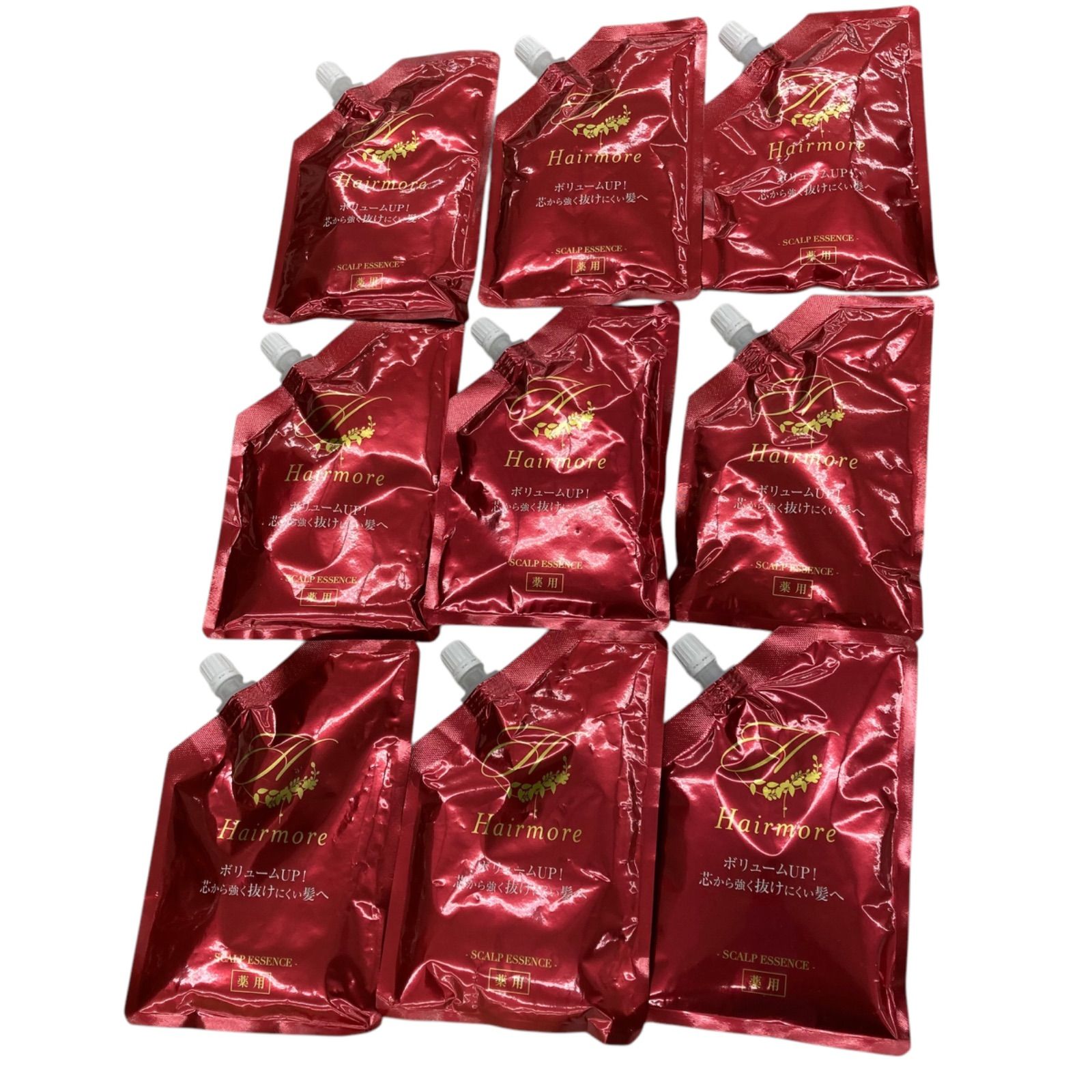 186000　未開封　育毛剤　ヘアモアシリーズ　薬用ヘアローションS　詰め替え用　120ml　9点まとめ売り