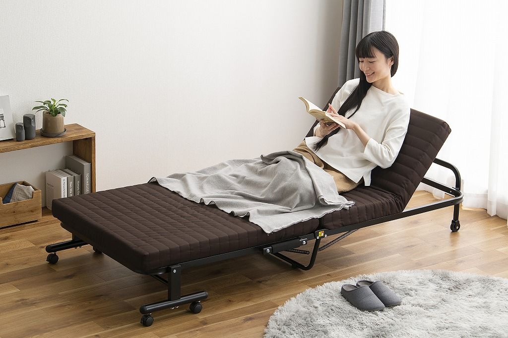 アイリスオーヤマ 折りたたみベッド
