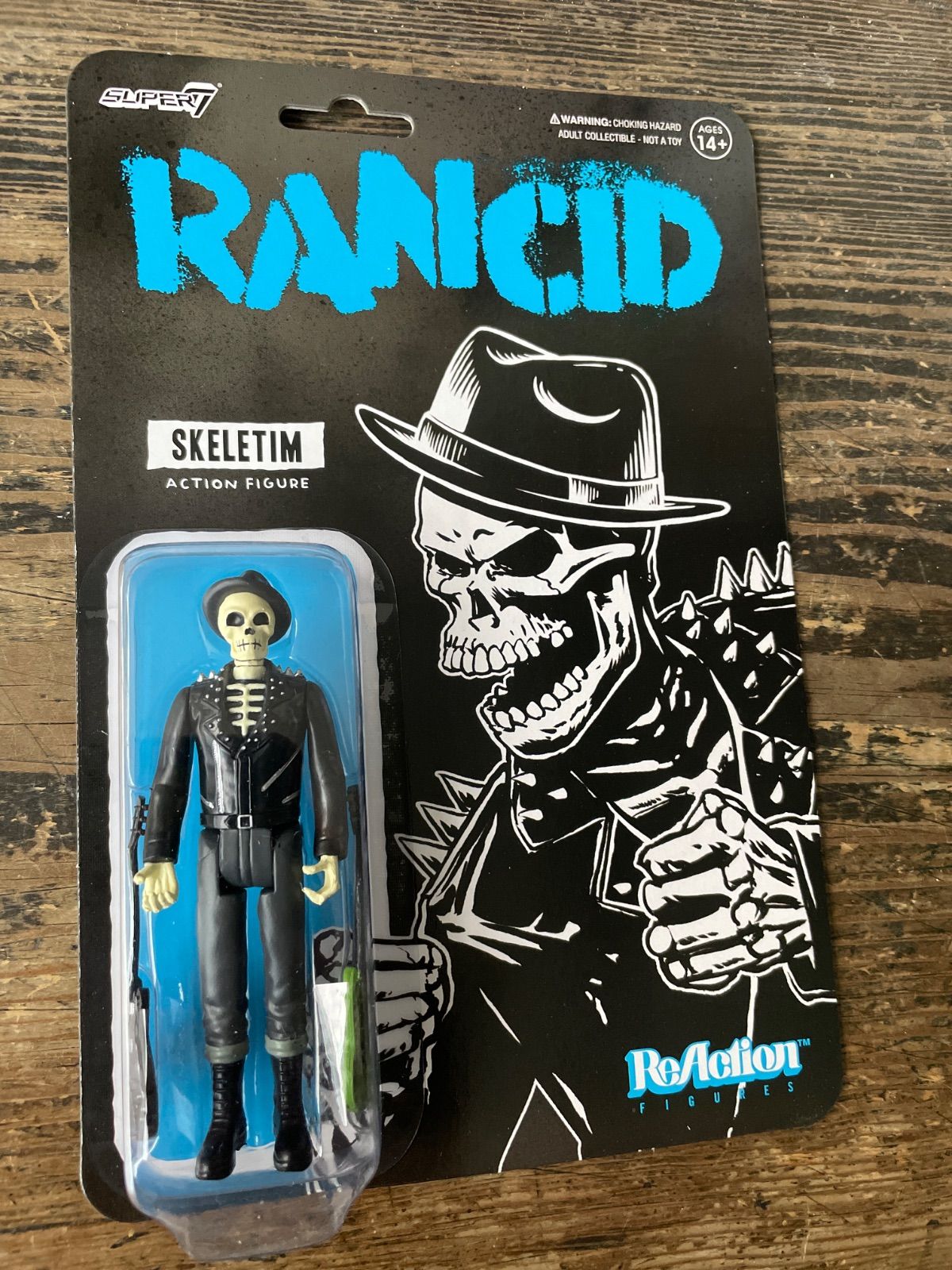 Super7 Rancid Reaction Figures Wave 05 - Action Figure Skeletim (Time Bomb