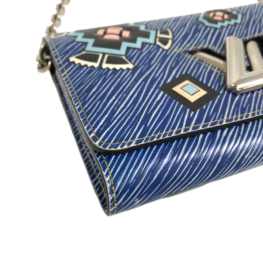 ルイ・ヴィトン LOUIS VUITTON エピ デニム ポルトフォイユ ツイスト