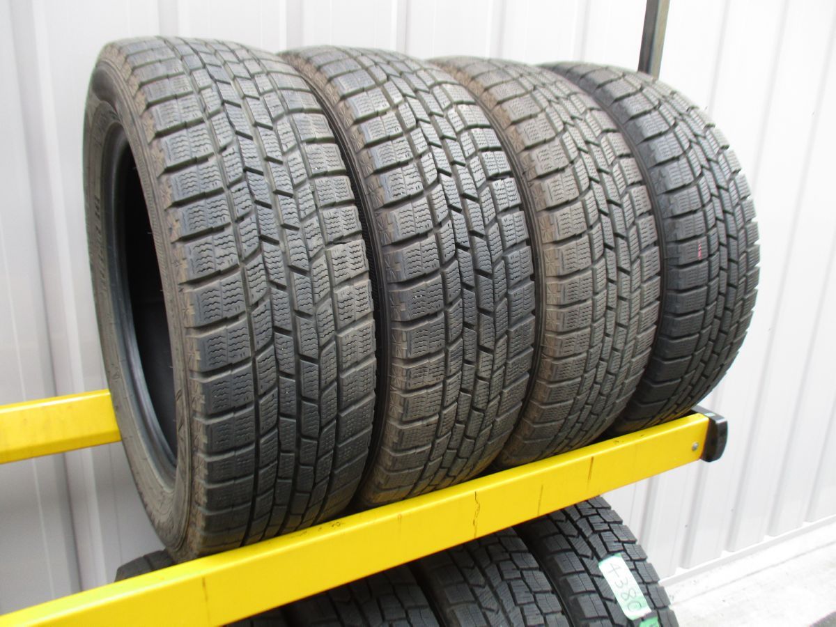 185|60R15 84Q グッドイヤー ICENAVI6 スタッドレス 2018年製 4本 T43780816 インボイス領収書発行