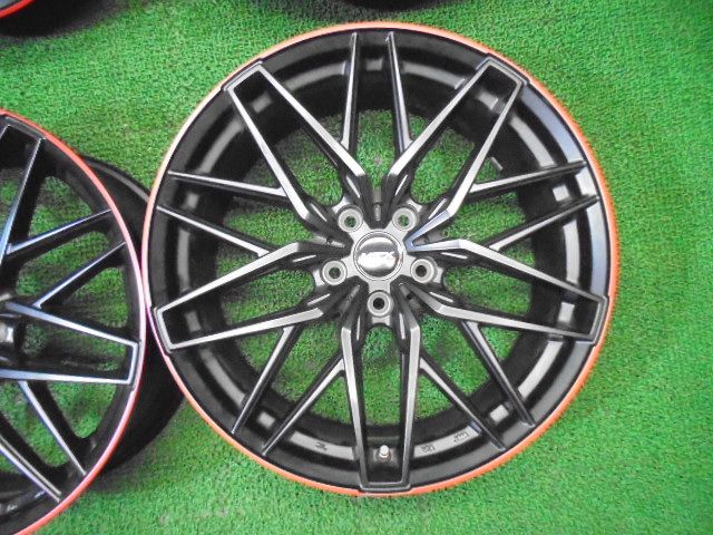 ホイール新品 4本セット BIGWAY EUROBAHN nurburg MTX マットチタニウム 18インチ 5H112 8J+30 66.6 業販4本購入で送料無料 5FK102 AL3 送料無料 美品 BIGWAY EUROBAHN MTX 19インチアルミ