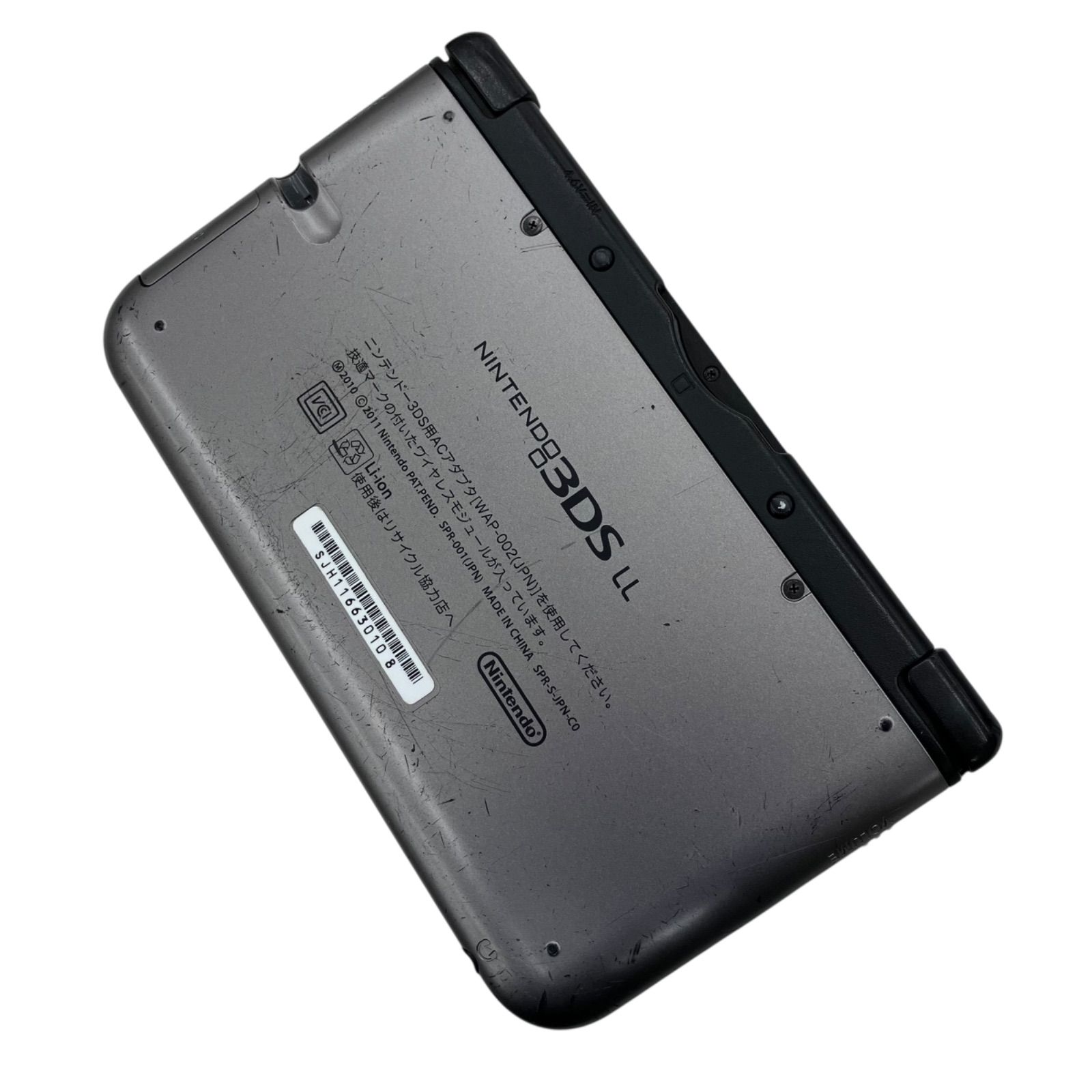186000 ジャンク品 任天堂 Nintendo3DS LL SPR-001 シルバー