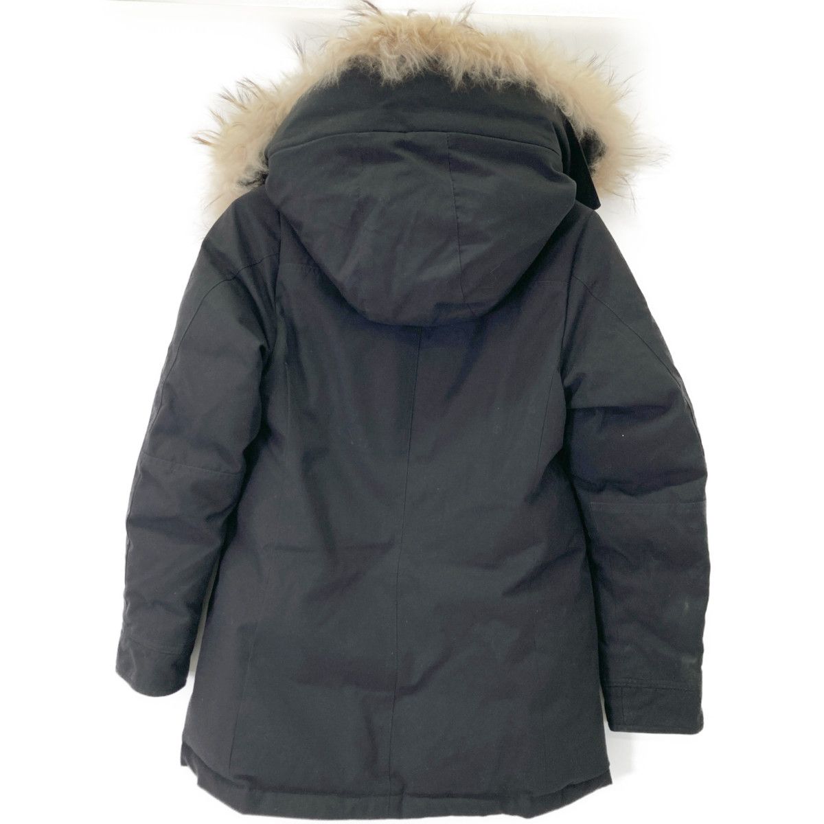 PYRENEX ピレネックス BORDEAUX ﾌﾞﾗｯｸ ﾌｧｰ ﾀﾞｳﾝｺｰﾄ 36 - メルカリ