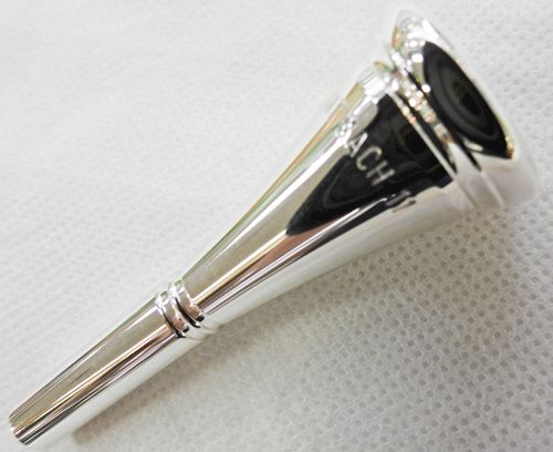 V バック フレンチホルンマウスピース 11 ベストセラーモデル 銀メッキ仕上げ 送料無料 超
