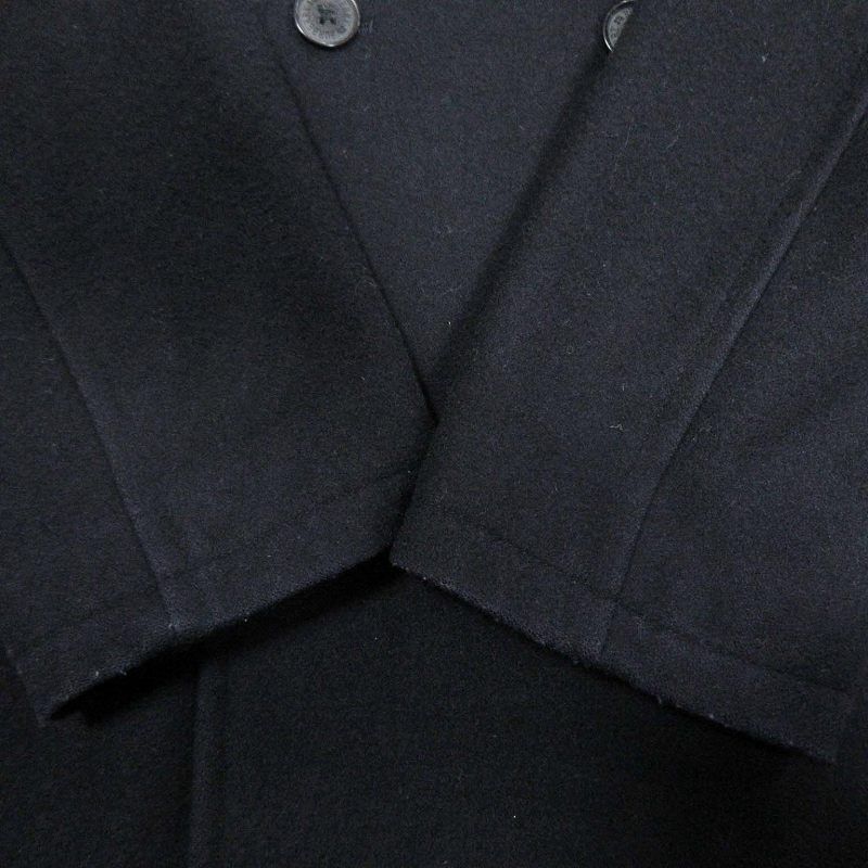 極美品　バーバリー　ブラックレーベル Pコート　ノバチェック　ブラック　ダブル BURBERRY BLACK LABEL Pコート ノバチェック ダブル 安く 買う 方法