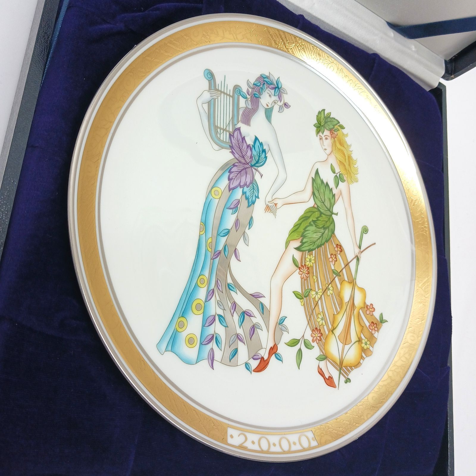 AUGARTEN / アウガルテン 2000年 ミレニアム イヤープレート 世界365枚