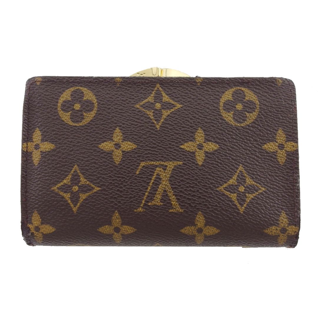 ルイ・ヴィトン LOUIS VUITTON 二つ折り財布 モノグラム ポルト