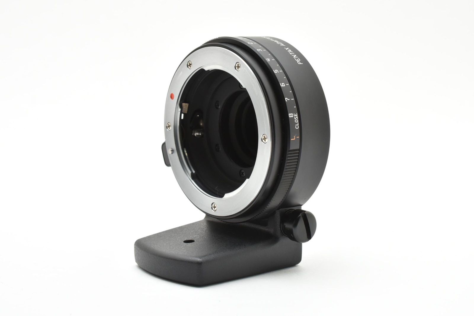 上 PENTAX ペンタックス ADAPTER Q FOR K MOUNT LENS Kマウント用アダプター Qマウントアダプター 三脚座付き＃3254