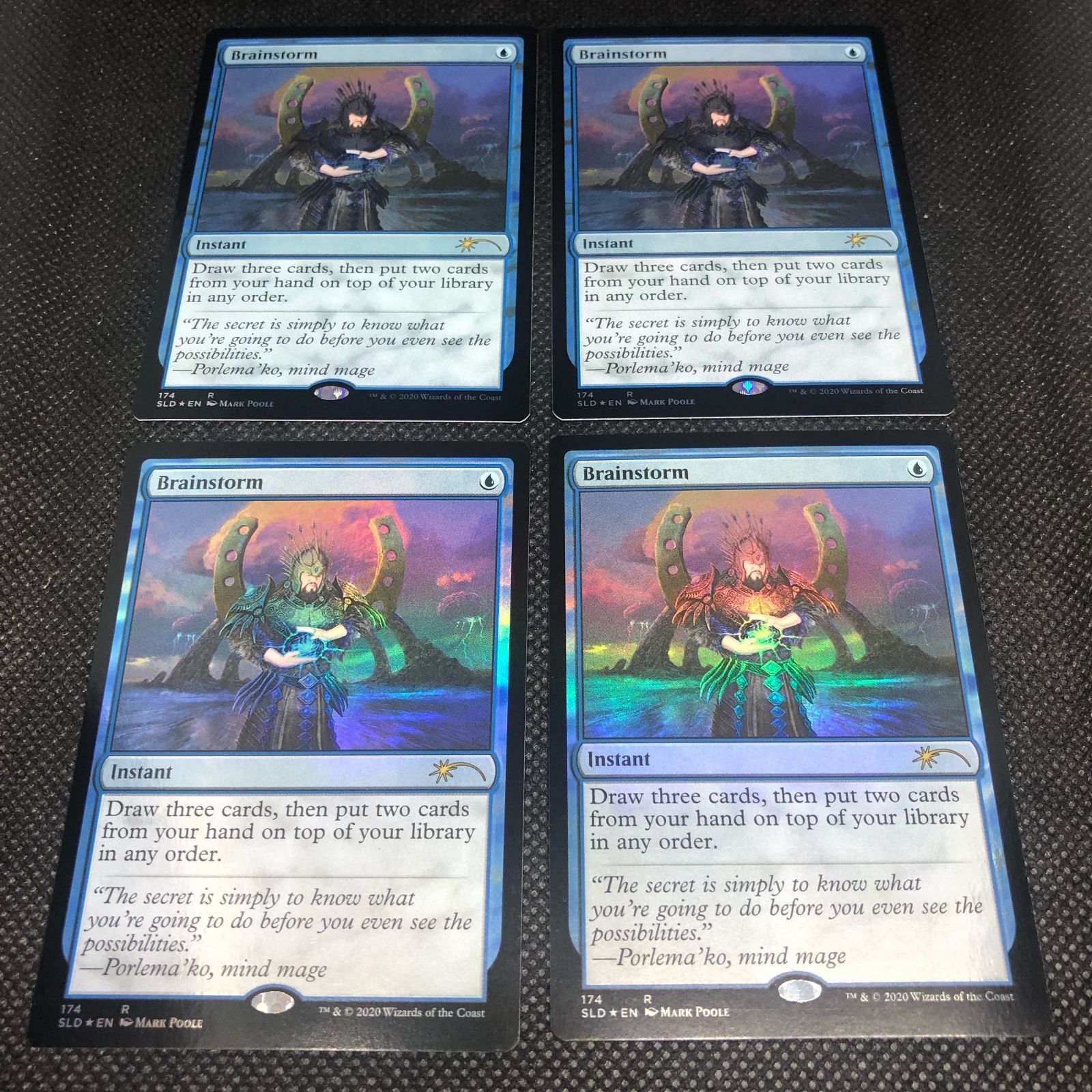 MTG 渦まく知識 英語 Foil 4枚セット MTG 渦まく知識 英語版 4枚組 MMQ版 - メルカリ