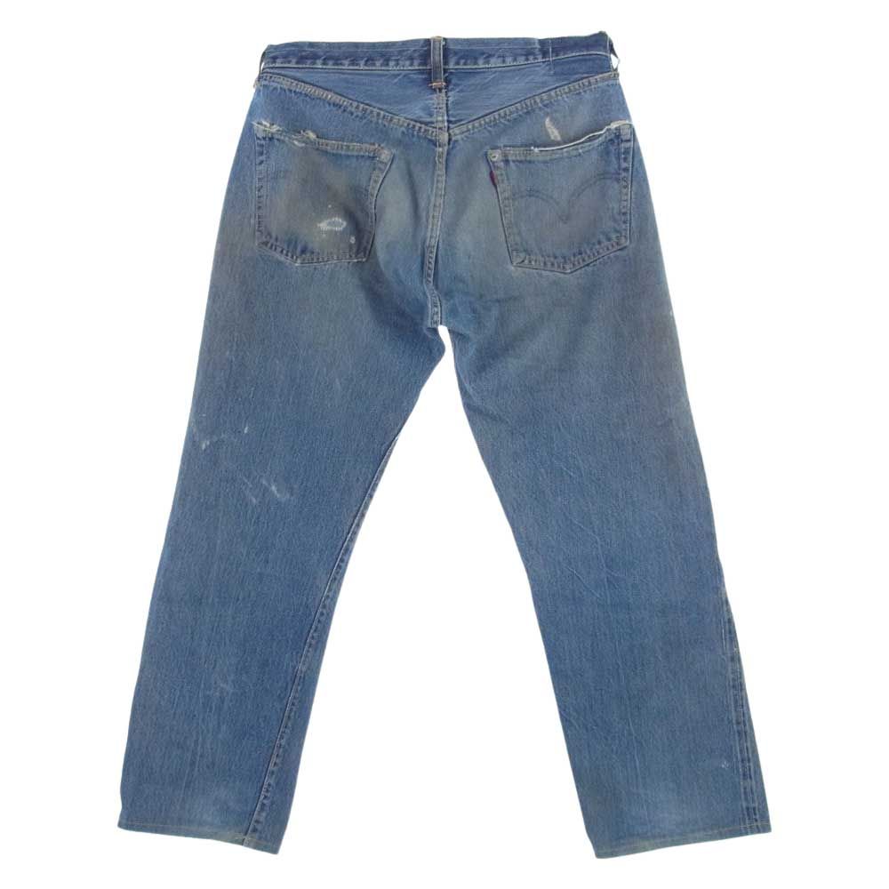 Levi's リーバイス デニムパンツ ヴィンテージ 501XX オリジナル BIG E ビッグE ボタン裏W刻印 デニムパンツ ジーンズ インディゴブルー系【中古】 Levi's リーバイス デニムパンツ ヴィンテージ 501XX オリジナル BIG E
