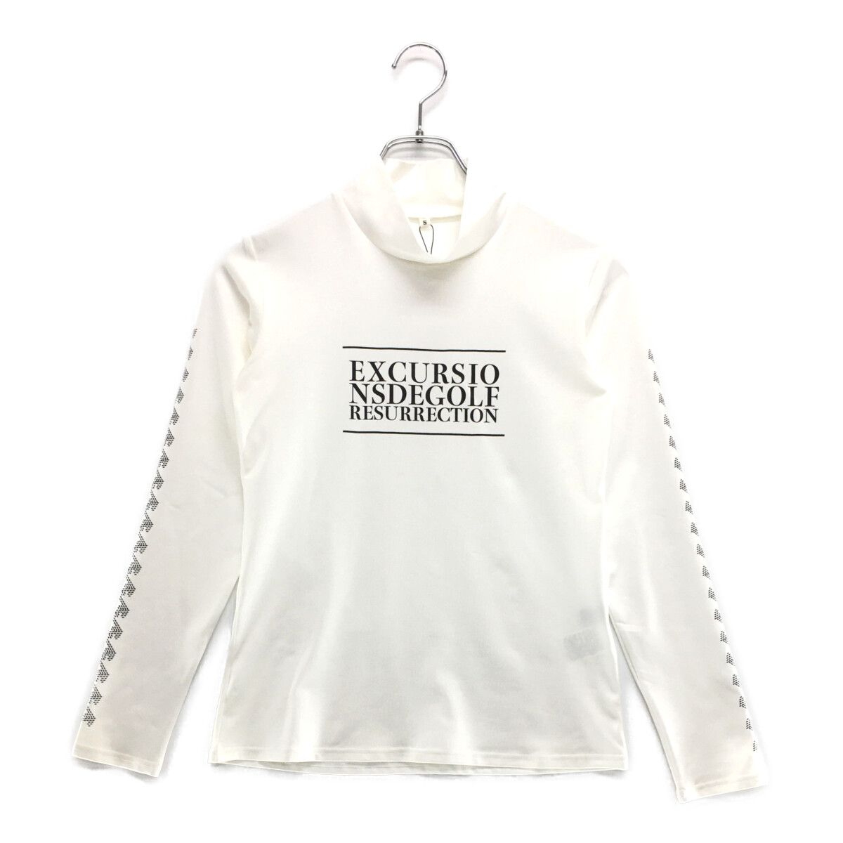 未使用品 レディース レザレクション Resurrection 長袖シャツ S 白 ホワイト 訳あり モックネック