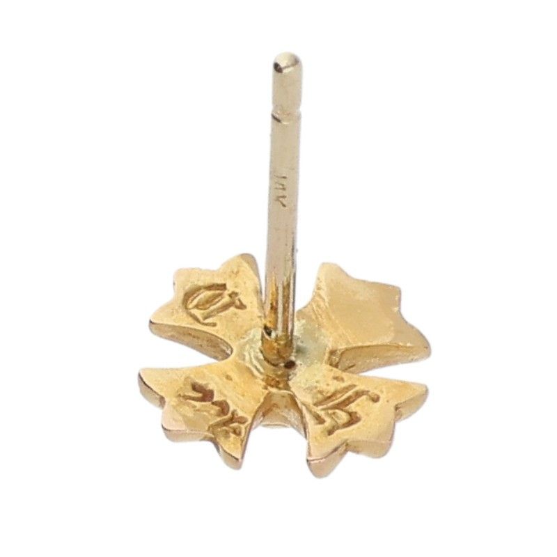 クロムハーツ 22K No2 CH PLS|22KCHプラススタッド ゴールドピアス メンズ WWW_WOWDIGSITE_COM