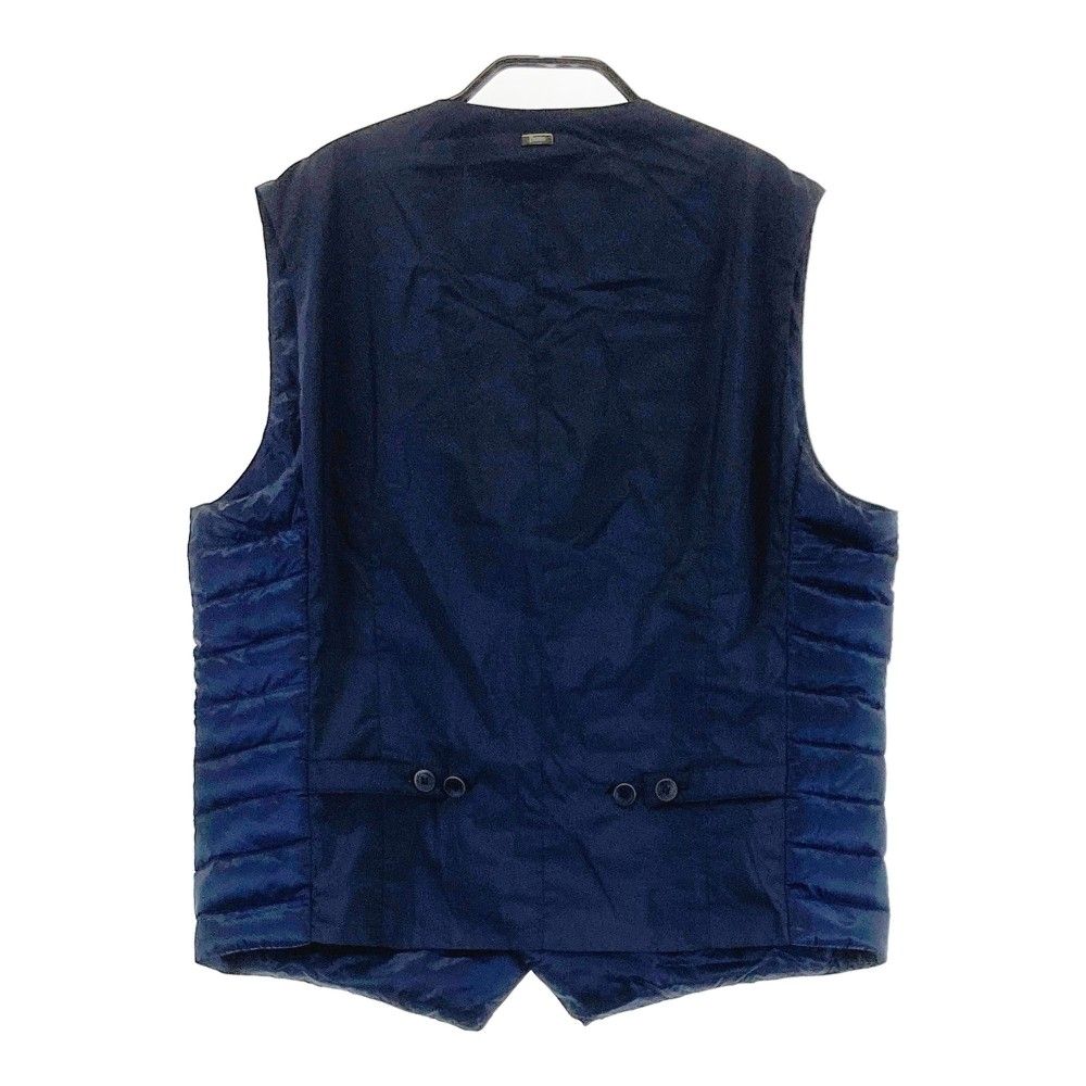 Herno ブルーネイビー ダウンベスト 48 HERNO ヘルノ ダブルブレスト