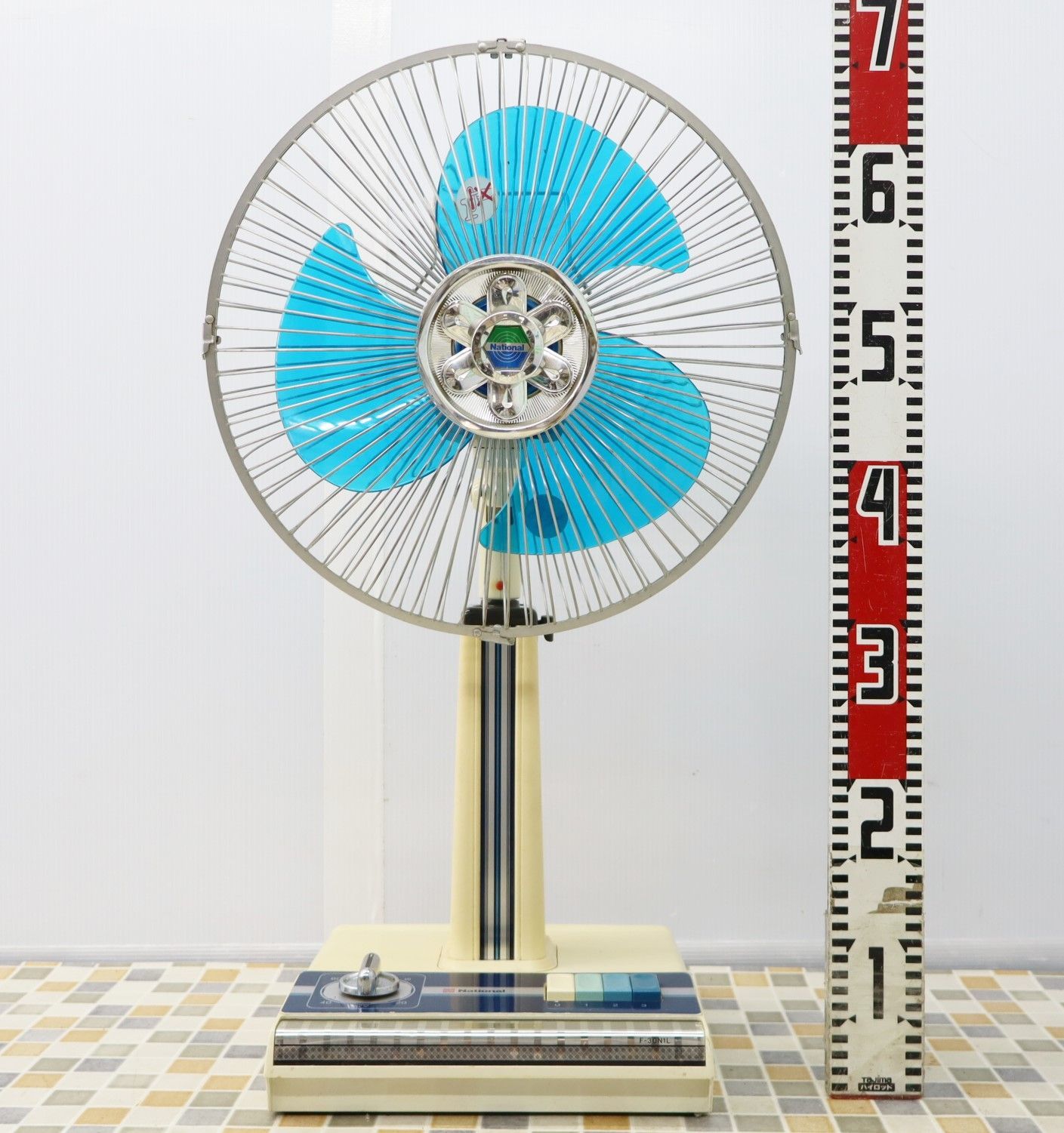 National/ナショナル 扇風機 ELECTRIC FAN 30DC 30cm 昭和レトロ