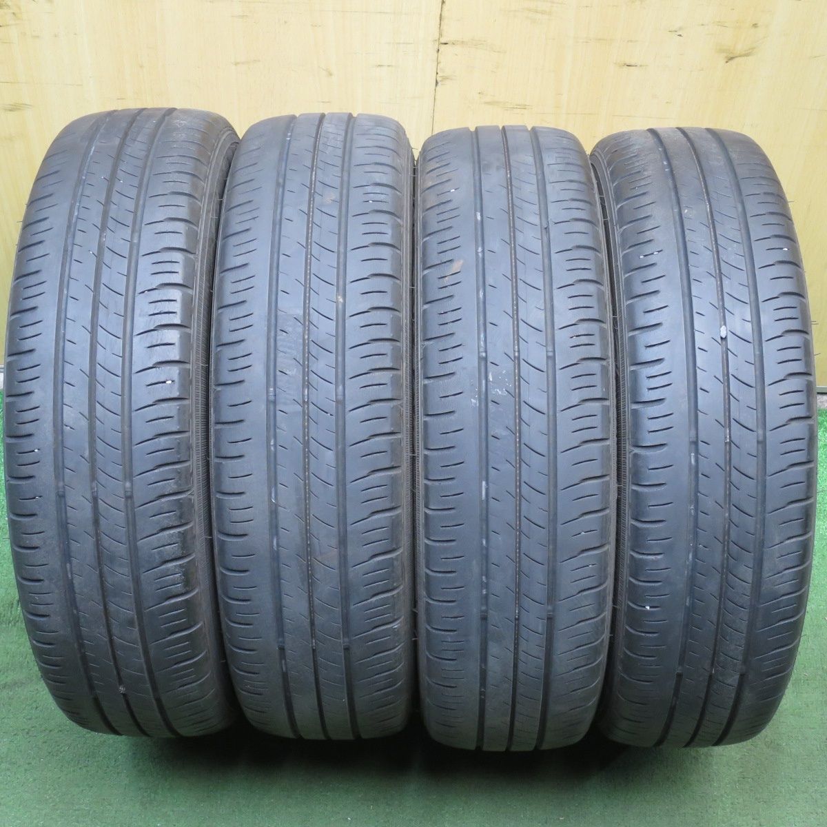 送料無料* 4本価格☆スズキ ハスラー 純正 165/60R15 ダンロップ
