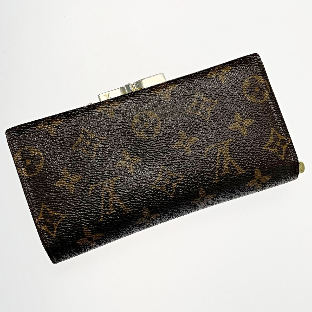 LOUIS VUITTON ルイヴィトン コンチネンタル・クラッチ T61217 モノグラム 2つ折り長財布 USA限定 ガマ口 ゴールド金具 LOUIS VUITTON ルイヴィトン コンチネンタル・クラッチ T61217