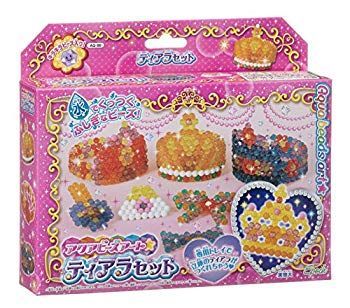 Amazon.co.jp: アクアビーズアート☆ ティアラセット AQ-86