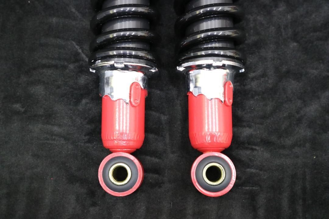 細巻き　旧車　サスペンション　３２５ｍｍ　黒赤　汎用 細巻き 旧車 サスペンション 325mm 黒赤 汎用 - メルカリ