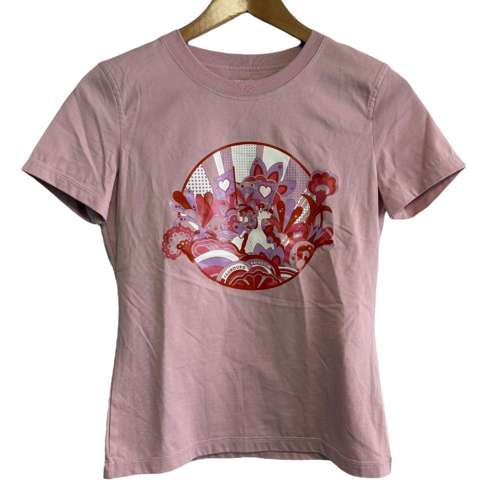 専用！22SS HERMES マイクロカルトッシュ プリントTシャツ34 美品 22SS HERMES エルメス マイクロカルトッシュ プリント 半袖