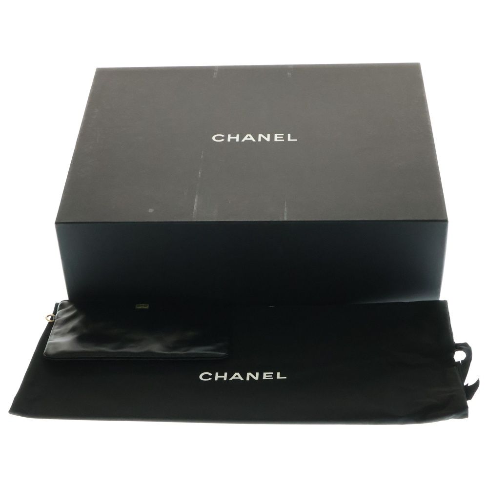 専用　CHANEL シャネル　ココマーク　ブラック　パンプス　レザー　ヒール CHANEL シャネル パンプス G28557 レディース38ハーフ ブラック レザー