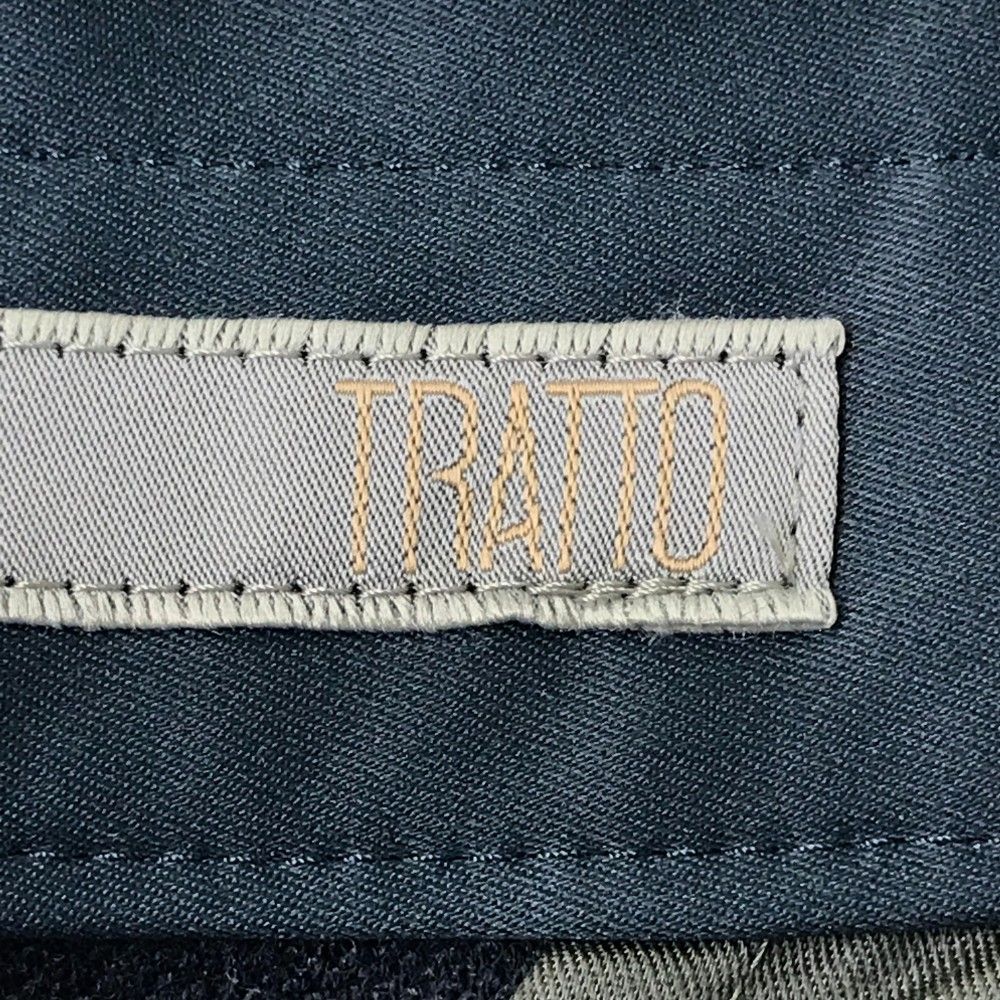 サイズ：76 TRATTO トラット 31-7192013 パンツ  ネイビー系 [240101416680] ゴルフウェア メンズ ストスト TRATTO トラット 31-7192013 パンツ ネイビー系 サイズ：76