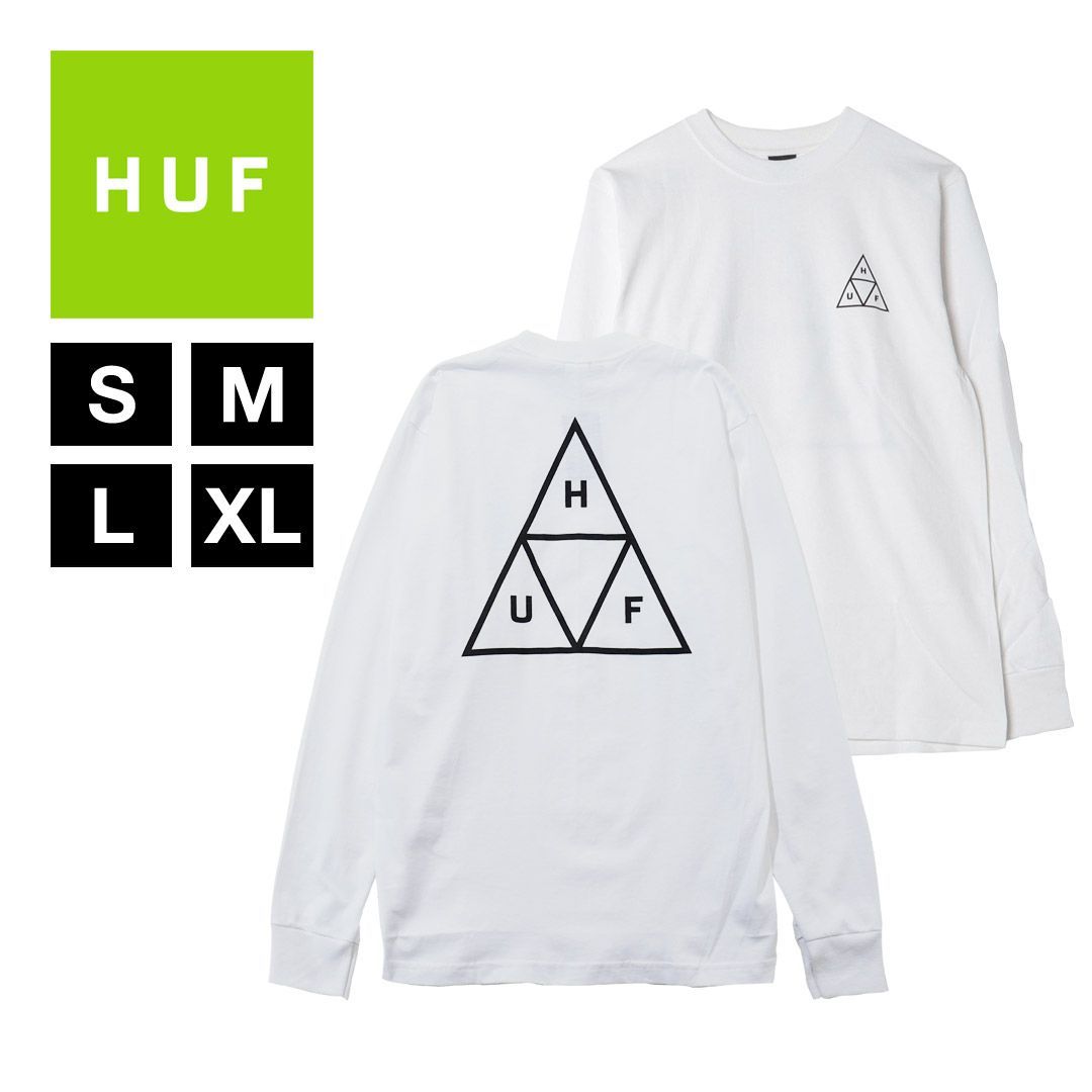 HUF / ハフ HUF SET TT L/S TEE ロンT 【216497】TS01935 ホワイト