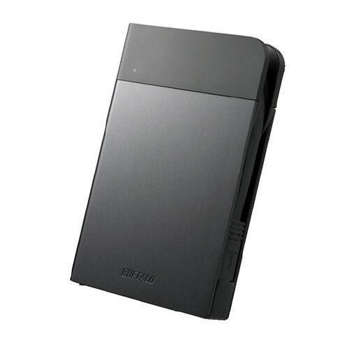 ポータブルＨＤＤ １ＴＢ ブラック HD-PZN10U3-B ＢＵＦＦＡＬＯ