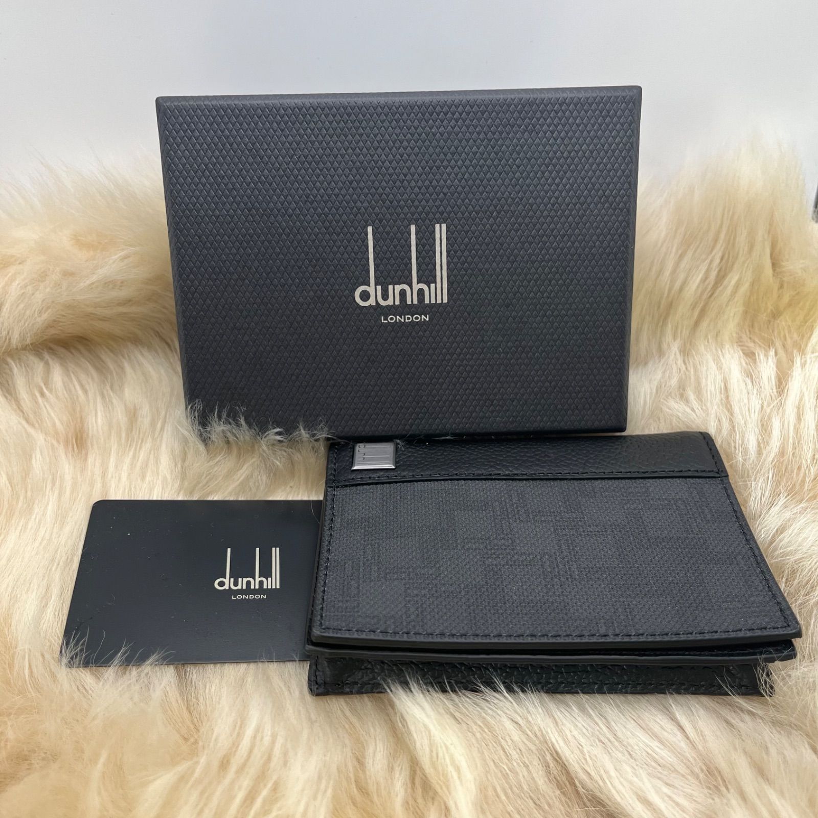 dunhill　ダンヒル　名刺入れ　箱付き　新品未使用 新品未使用品 dunhill ダンヒル 名刺入れ カードケース 箱付き