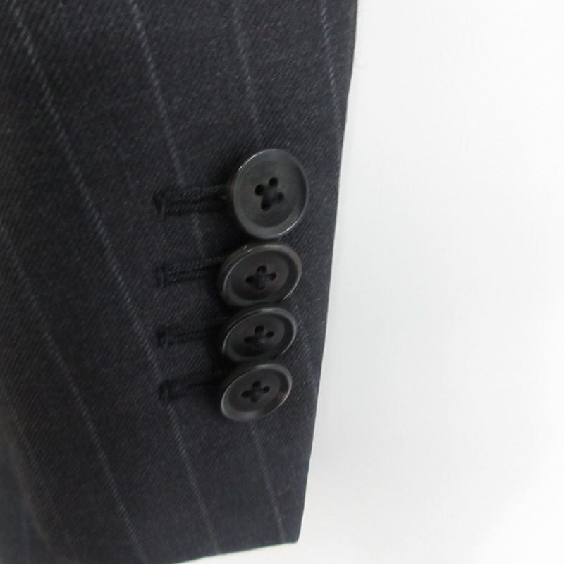 カルーゾ CARUSO 美品 super130 シングル スーツ セットアップ カルーゾ CARUSO 美品 super130 シングル スーツ セットアップ