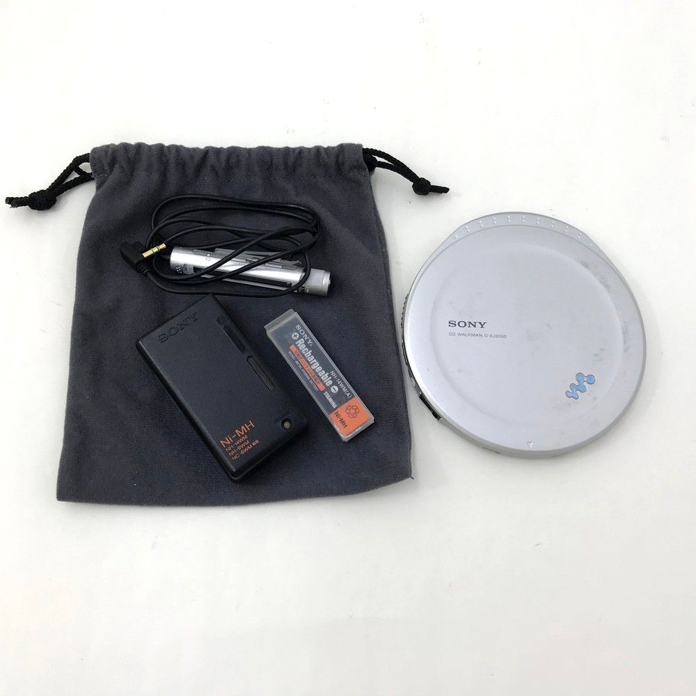 SONY ソニー D-EJ2000 CDウォークマン ポータブルCDプレイヤー 音出し
