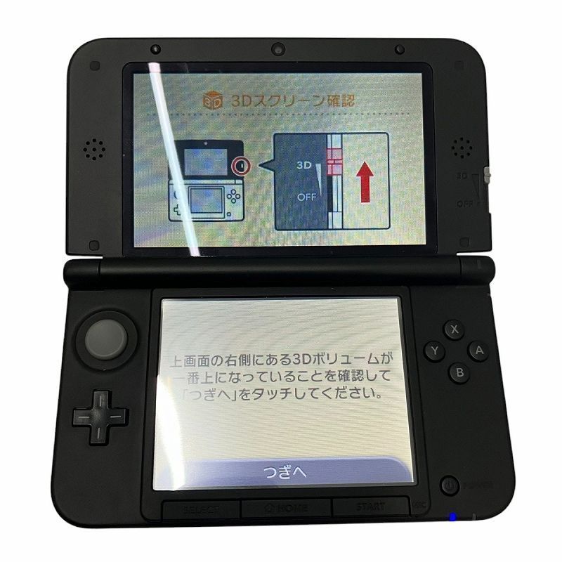 任天堂 3DS LL ゲーム機 簡易動作確認済 赤 レッド