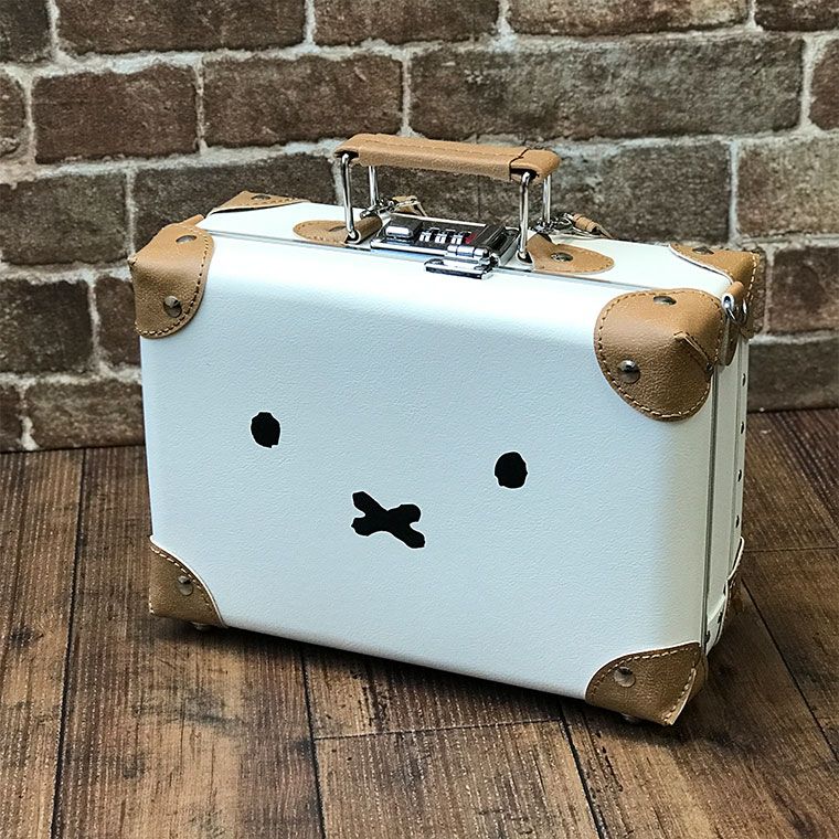 ミッフィー　ミニトランク 新品】ミッフィー トランク 4L 旅行バッグ ミニサイズ ハピタス