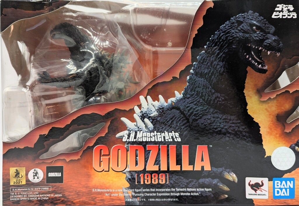 S.H.MonsterArts ゴジラ(1989) 『ゴジラVSビオランテ』 -Movie Graphic