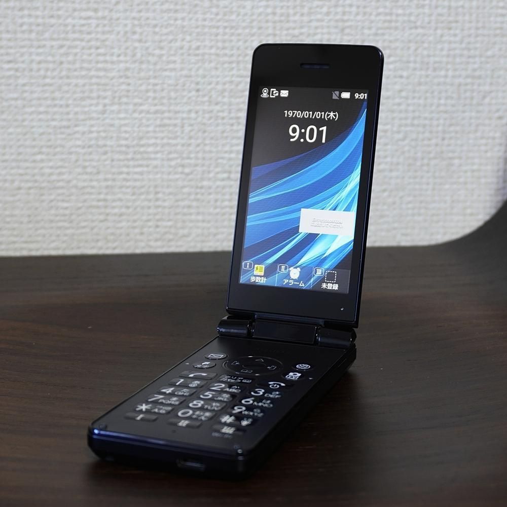 AQUOS ケータイ3 ブラック 805SH SoftBank microSDカード付き SIM