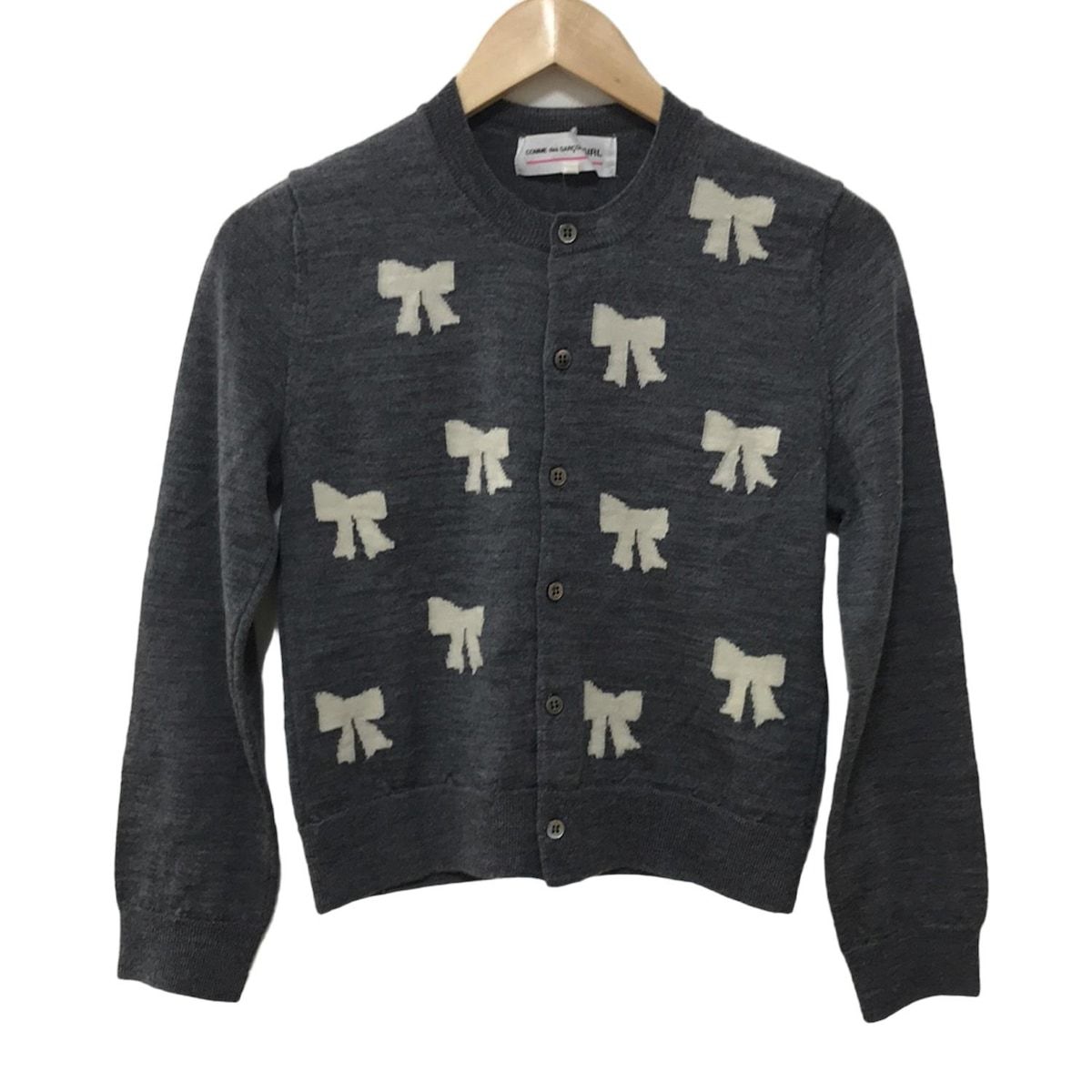 COMME des GARCONS GIRL(コムデギャルソンガール) カーディガン サイズ 
