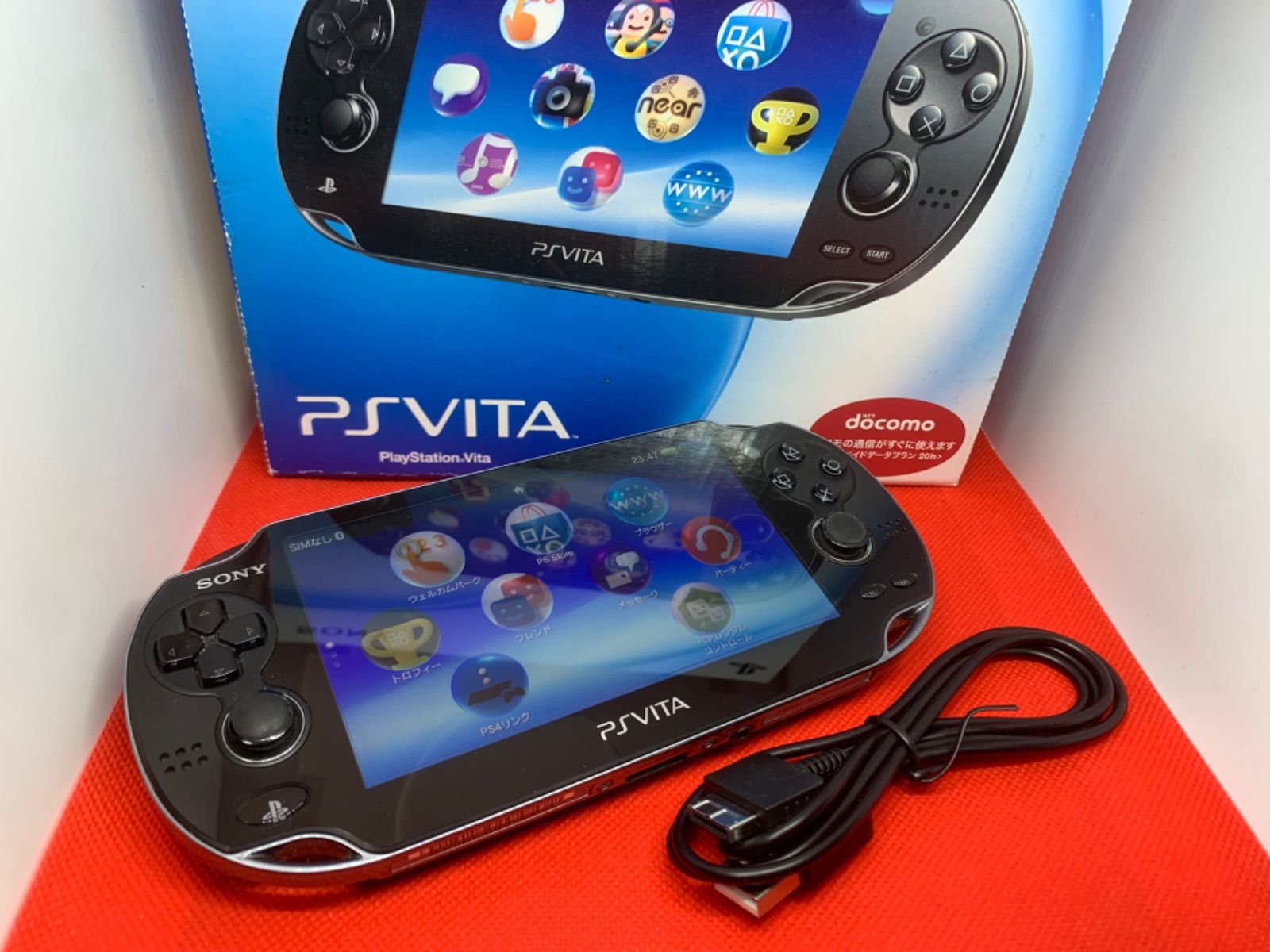 PSVita1100 有機EL/3G/Wi-Fi限定モデル+おまけ○不具合なし