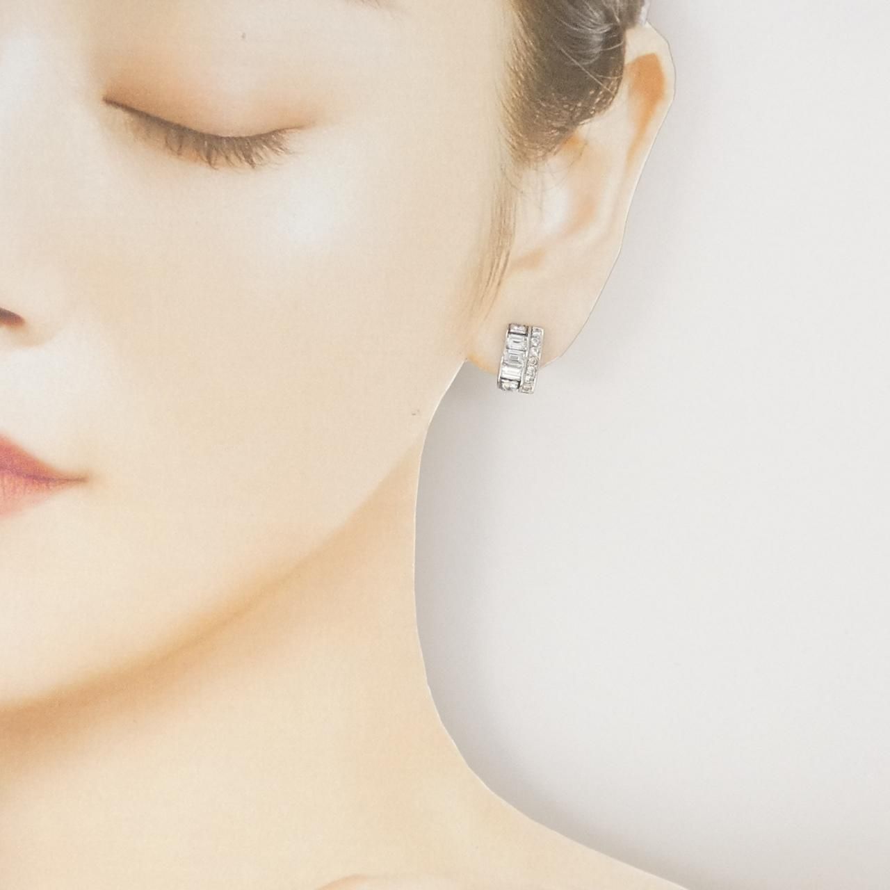 PT900 ダイヤモンド ピアス 1.50CT WWW_OLIVIERBERNSTEIN_COM