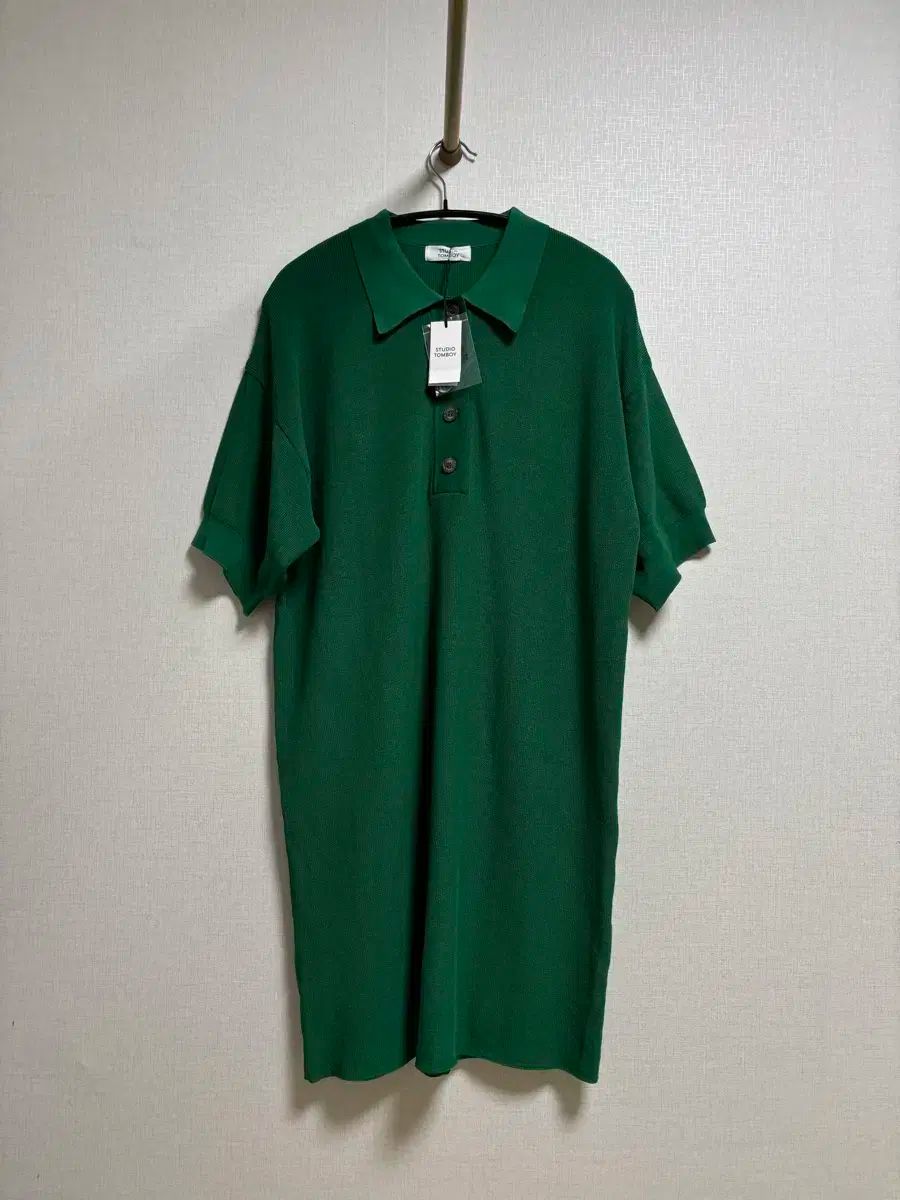 スタジオ TOMBOY トムボーイ 製品 緑 ニット ワンピース