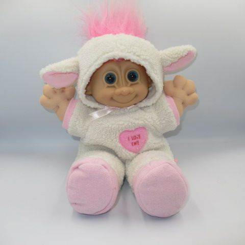 90'sTROLLトロールRUSSヒツジ着ぐるみぬいぐるみフィギュア人形